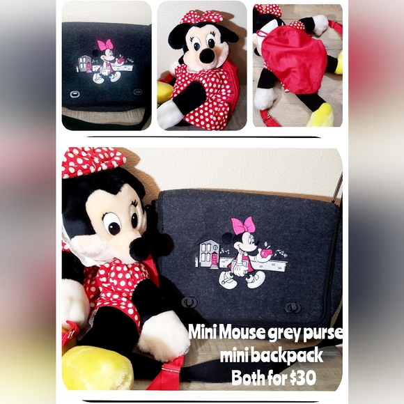 Minnie Mouse 🐭  Purses....Lot of 2 - Picture 1 of 5